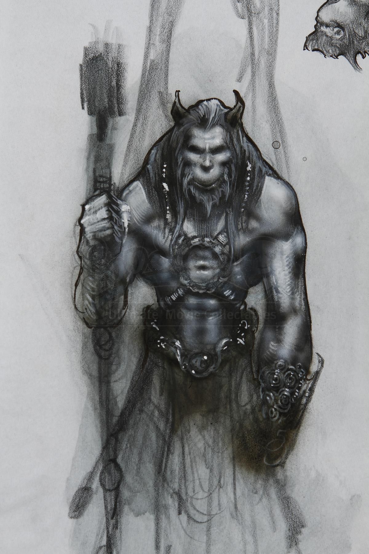 An orc like version of Goliath the gargoyle