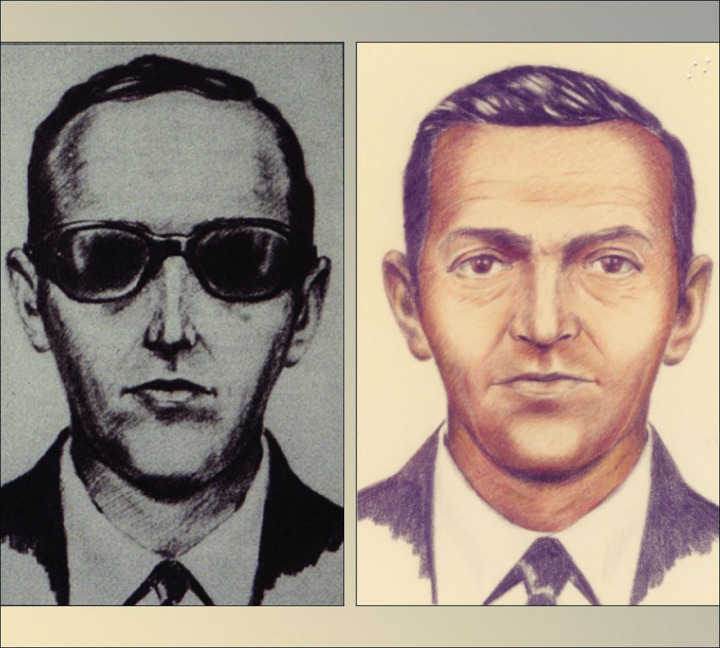 Schizzi di DB Cooper del 1971