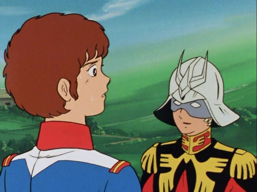 Amuro Ray e Char Aznable si incontrano faccia a faccia in Mobile Suit Gundam
