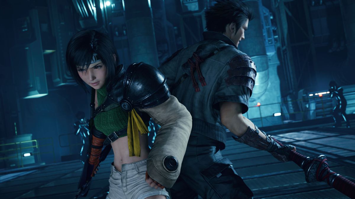 Yuffie sta fianco a fianco con Sonon in FINal Fantasy 7 Remake Intergrade