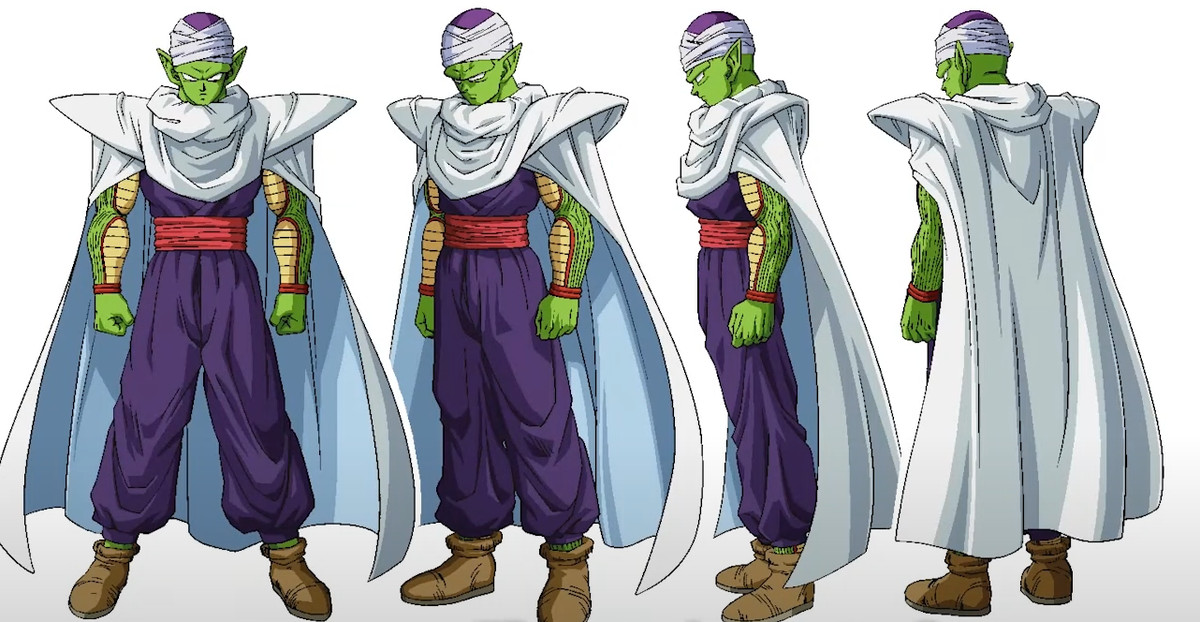 Il nuovo look di Piccolo con il mantello di Dragon Ball Super: Superhero