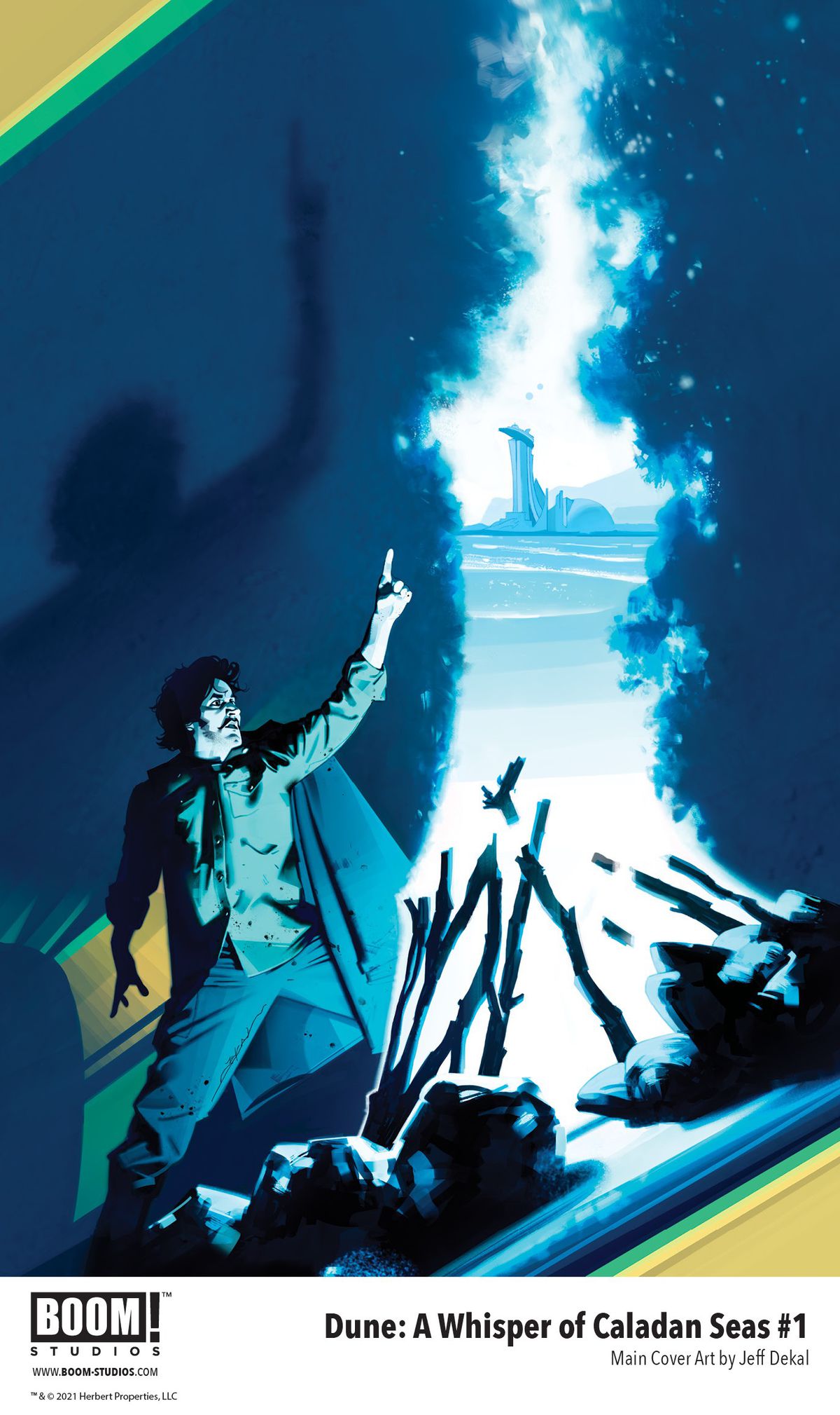 Dune: A Whisper of Caladan Seas copertina del fumetto