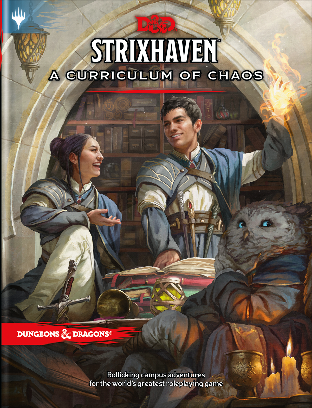 La copertina principale di Strixhaven: A Curriculum of Chaos