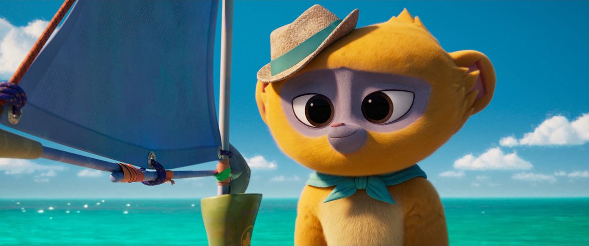 Lin-Manuel Miranda as the musical kinkajou Vivo in Vivo (2021)