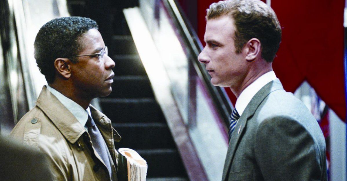 Denzel Washington e Liev Schreiber ne Il candidato della Manciuria