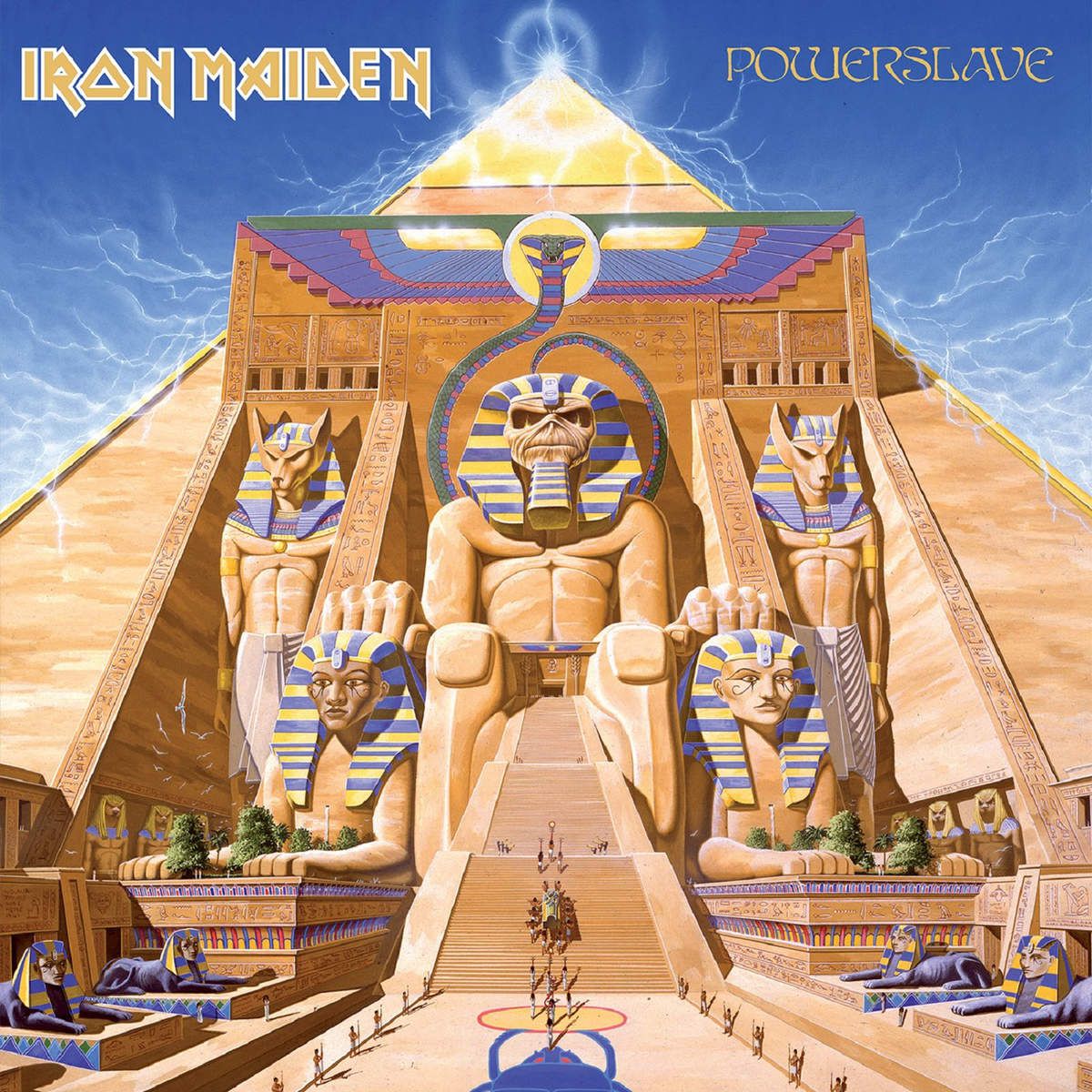 Iron Maiden’s Powerslave album cover