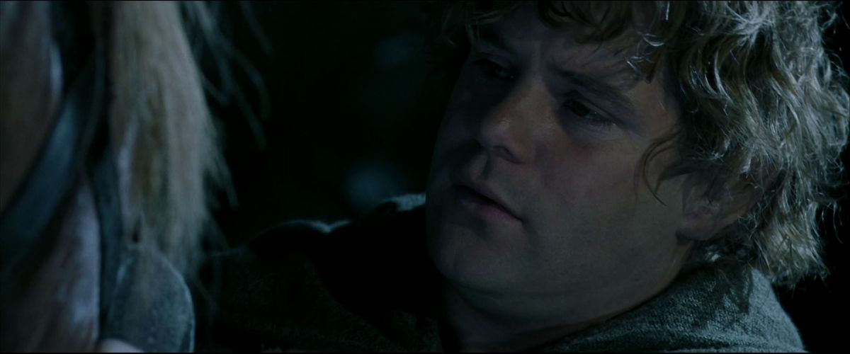 Sam saluta Bill the Pony all'ingresso delle Miniere di Mora ne La Compagnia dell'Anello.