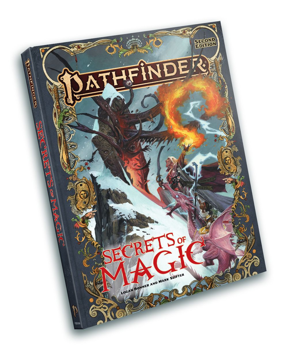 Copertina di Pathfinder Secrets of Magic.
