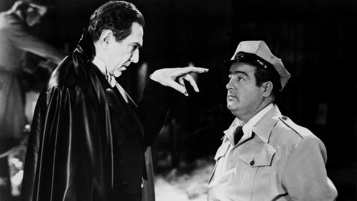 Dracula and Lou Costello face off in Abbott and Costello Meet Frankenstein