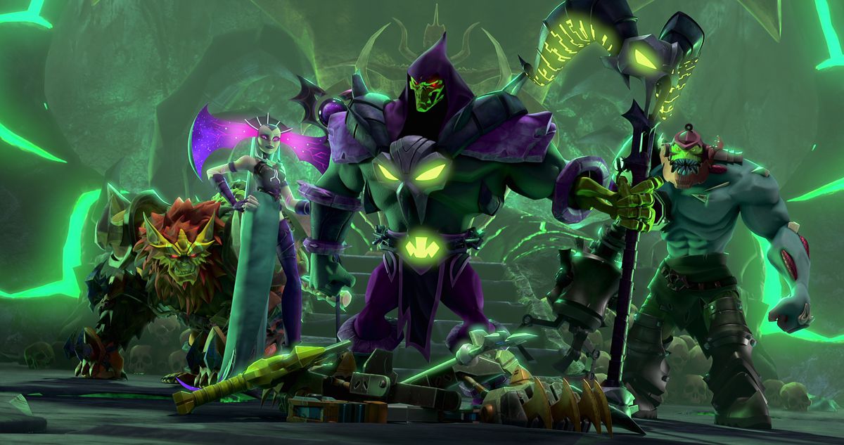 Beast-Man, Evil-Lyn, Skeletor e altri nella versione CG riavviata di Netflix di He-Man and the Masters of the Universe