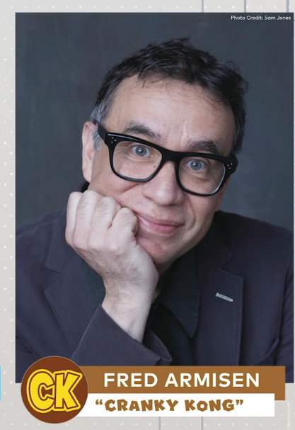Fred Armisen come Cranky Kong