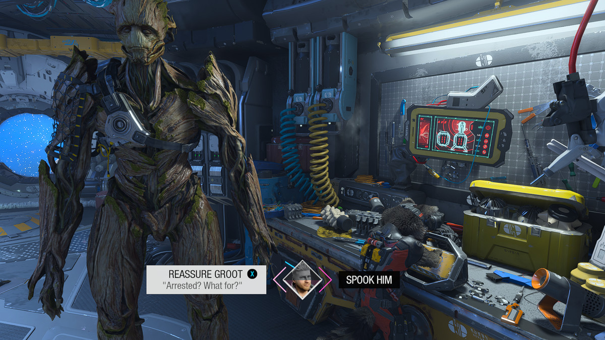 Conversazioni in Guardiani della Galassia della Marvel