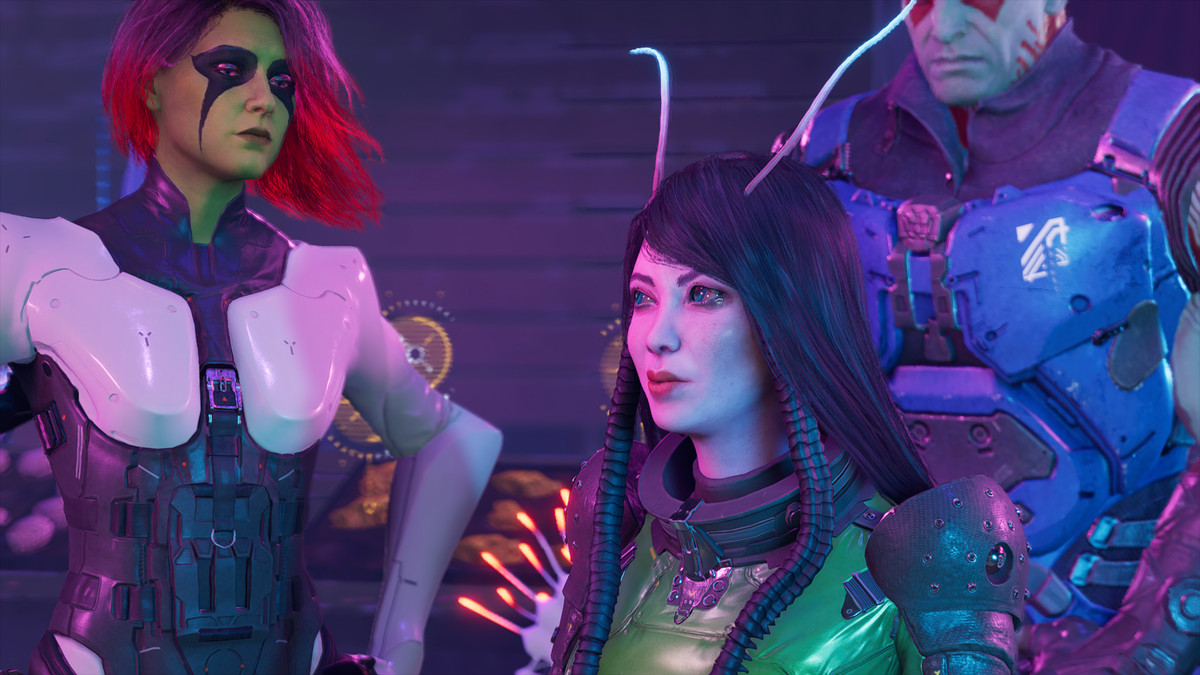 Mantis, a powerful telepath and martial artist in Marvel’s Guardians of the Galaxy