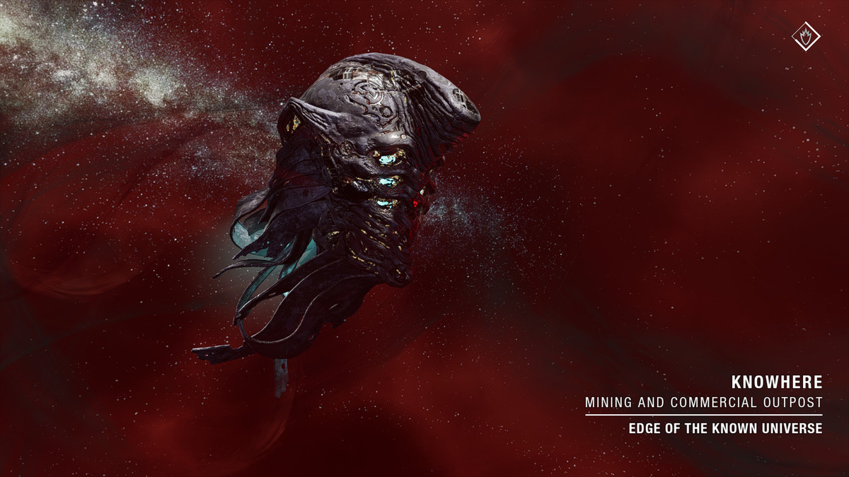 Knowhere, the decapitated head of a Celestial