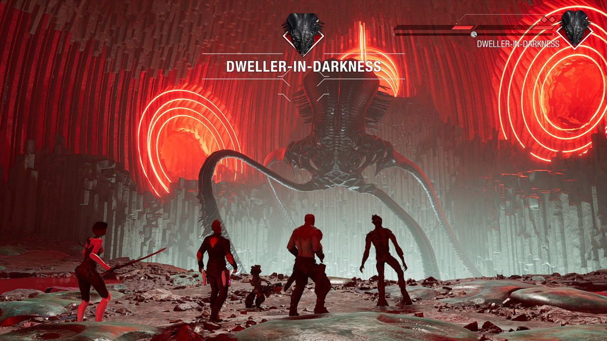 Lady Hellbender’s pet, and one of the main bosses in Marvel’s Guardians of the Galaxy