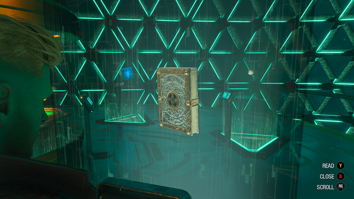 The Book of Cagliostro on display at The Collector’s Emporium