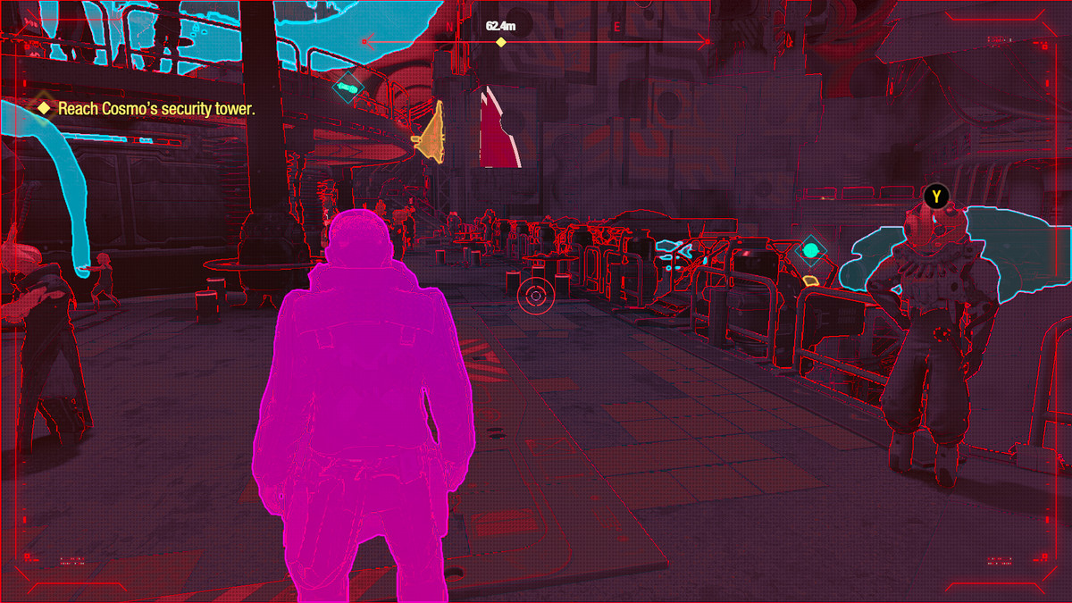 Visione attraverso uno scanner in Guardiani della Galassia della Marvel