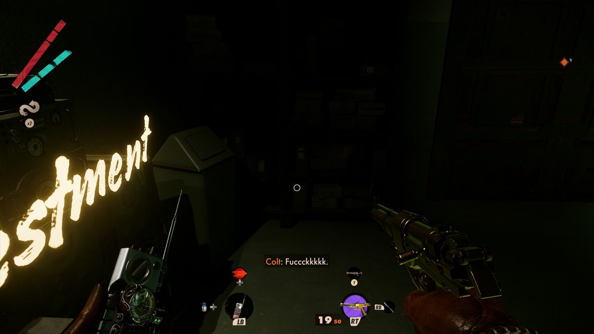 Colt dice cosa stiamo pensando tutti durante quella grande rivelazione in Deathloop.