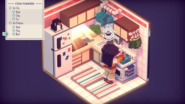 cucinare in una cucina