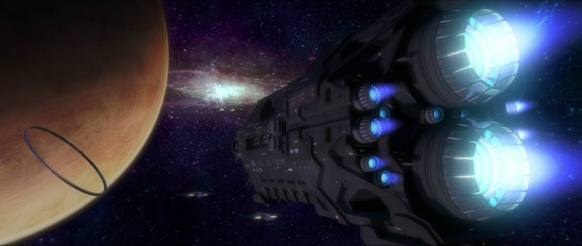 The Pillar of Autumn and Halo