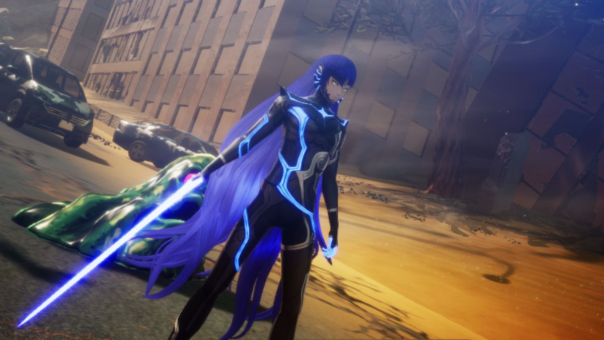 Il protagonista di Shin Megami Tensei 5 si prepara alla battaglia