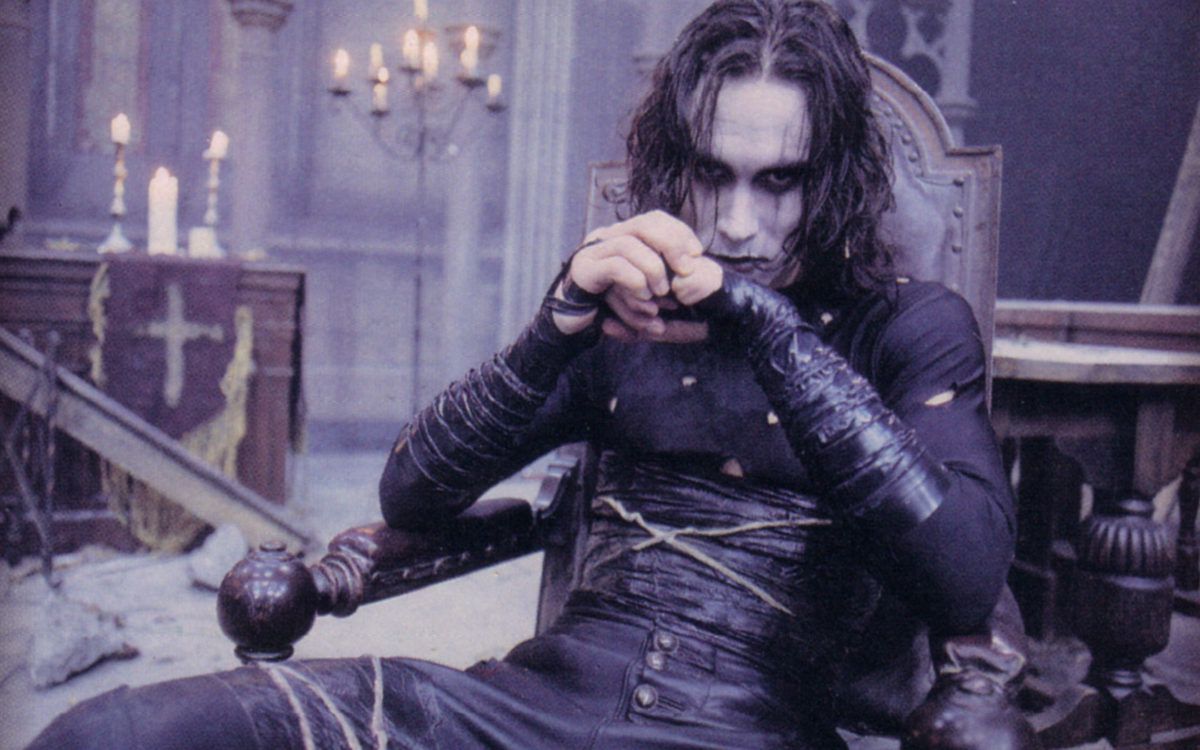 Brandon Lee come Eric Draven in