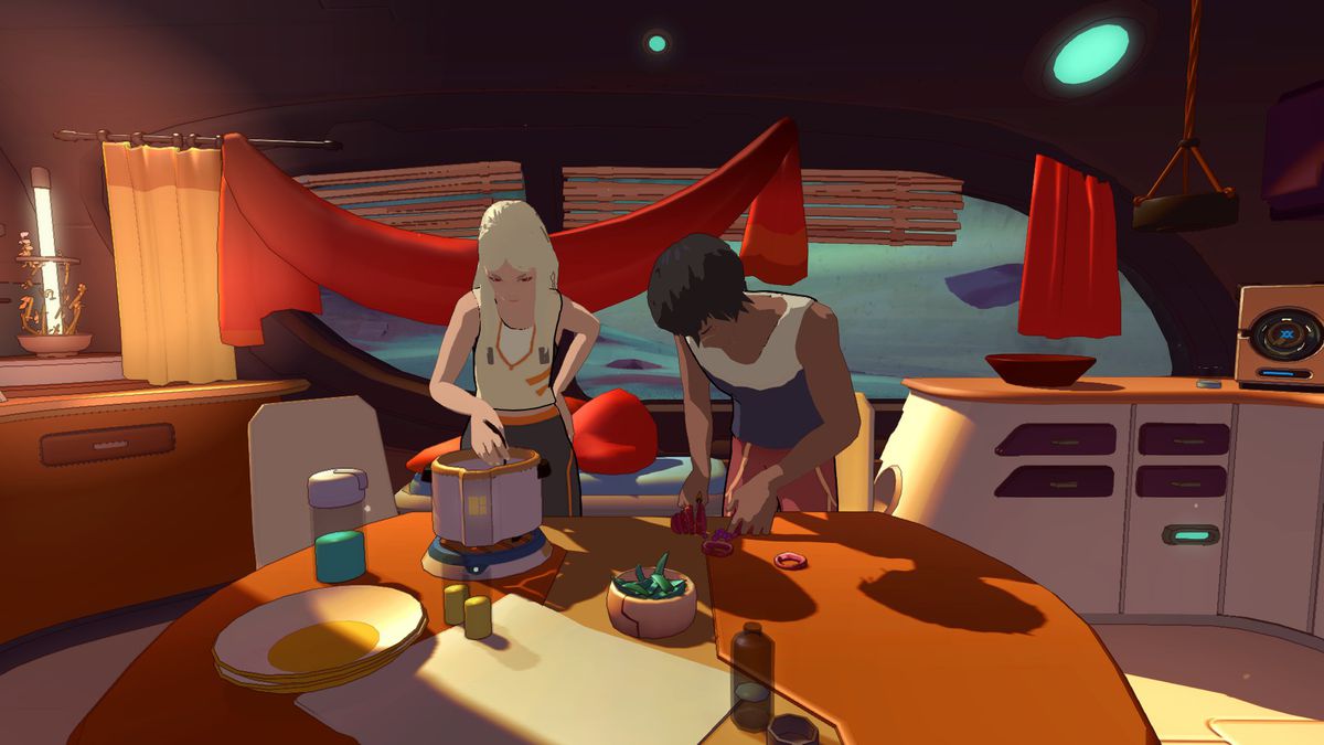 Yu e Kay tornano a casa per cucinare ad Haven