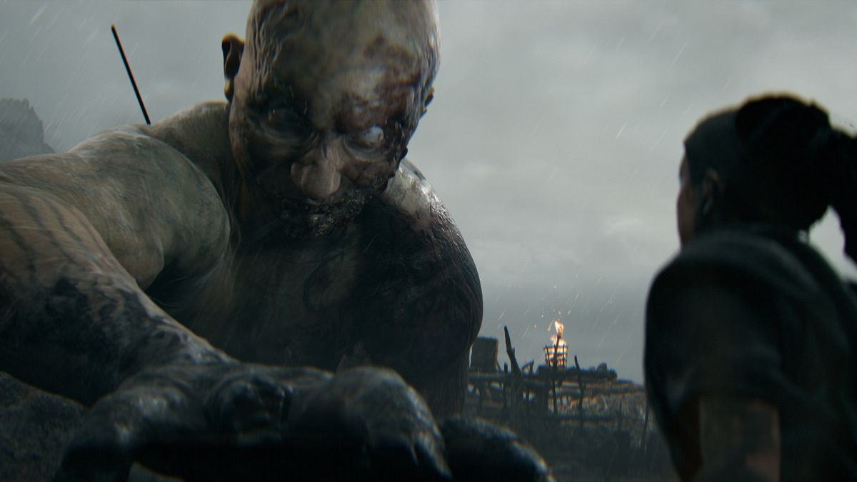 Una battaglia di troll in Senua's Saga: Hellblade 2