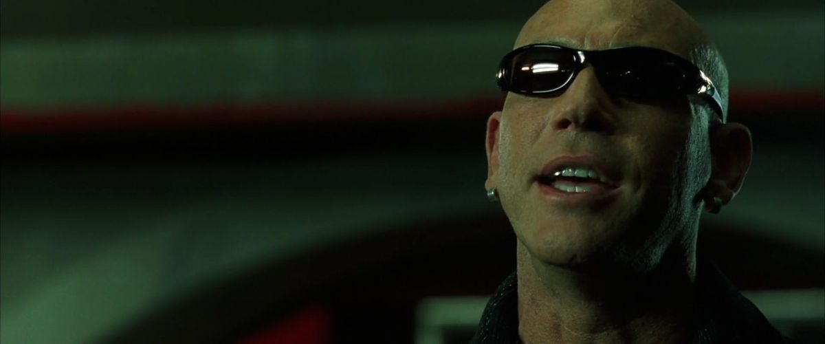 Scagnozzo di Merovingio in Matrix Revolutions