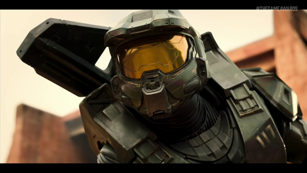Master Chief in the Halo TV series