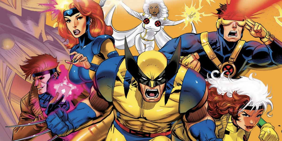 x-men the animated series cast logo
