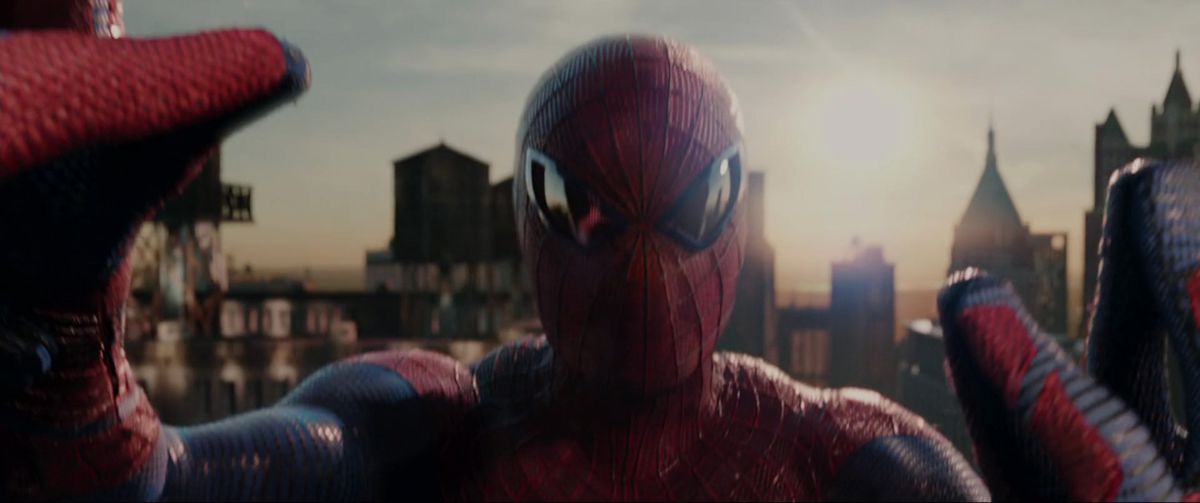 Spider-Man in The Amazing Spider-Man.