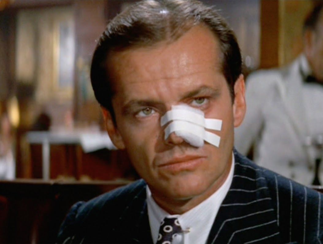 Jack Nicholson a Chinatown