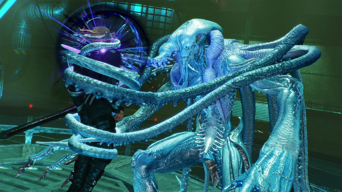 Jack combatte il Kraken in uno screenshot di Stranger of Paradise: Final Fantasy Origin