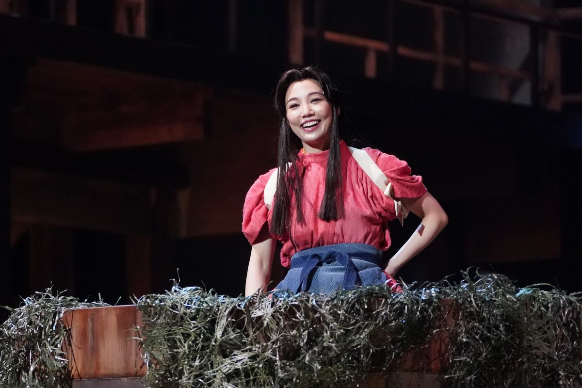 lin nello spettacolo teatrale della fuga animata