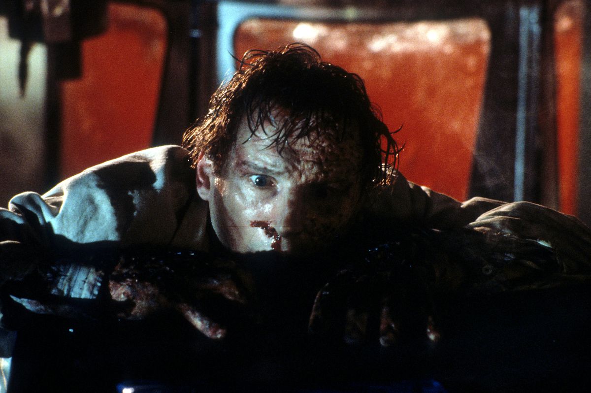 Liam Neeson in Darkman.