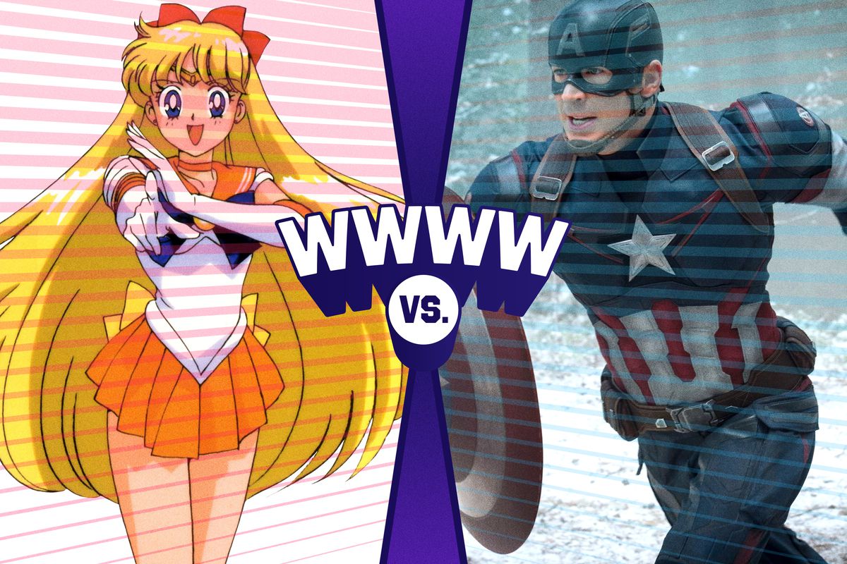 Sailor Venus contro Capitan America
