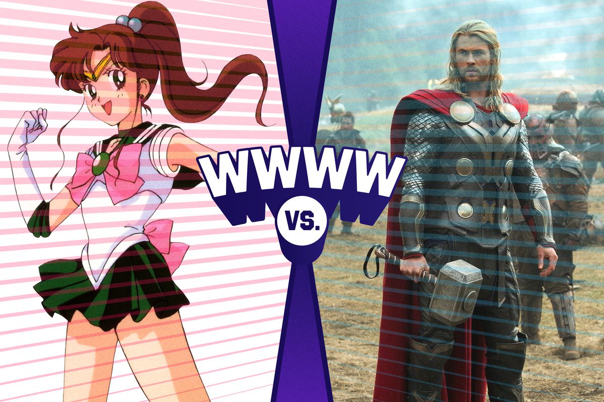 Sailor Jupiter contro Thor