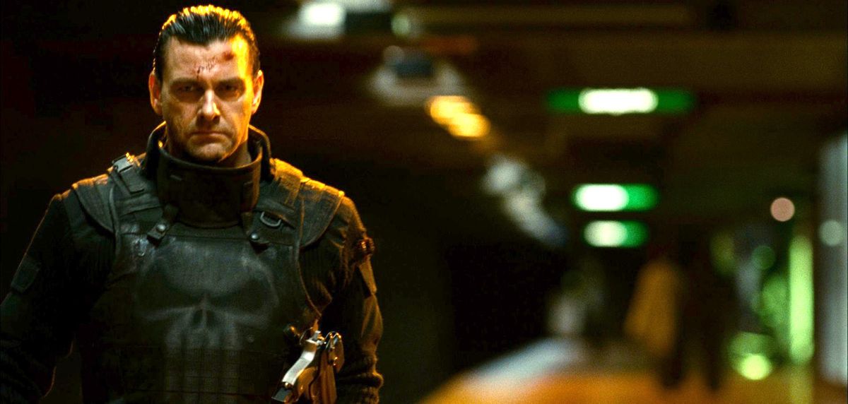 Ray Stevenson nei panni del Punitore in Punisher: War Zone