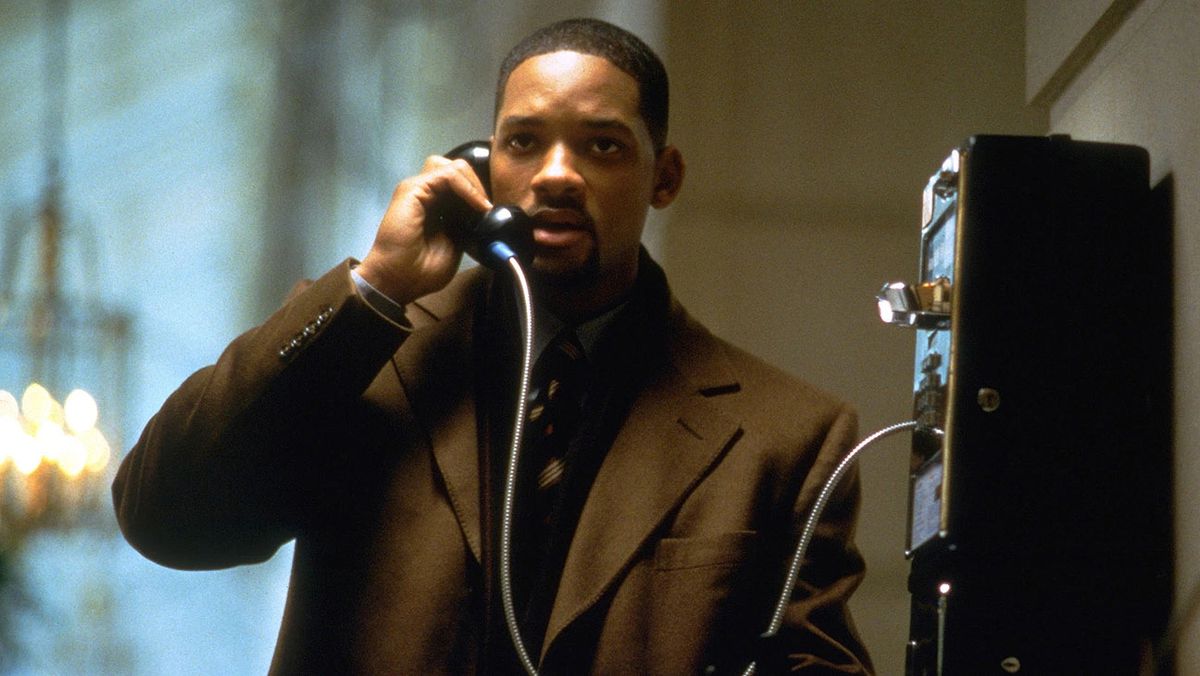 Will Smith nel ruolo di Robert Clayton Dean in Enemy of the State.