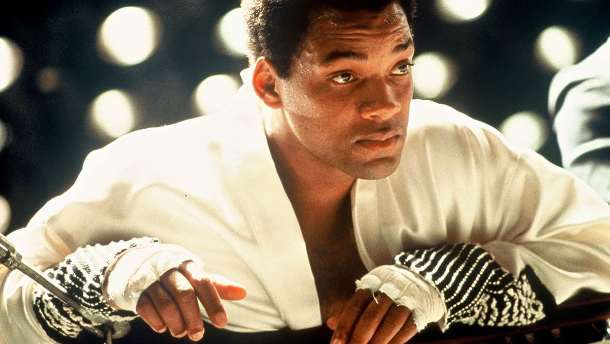 Will Smith nel ruolo di Muhammad Ali in Ali.