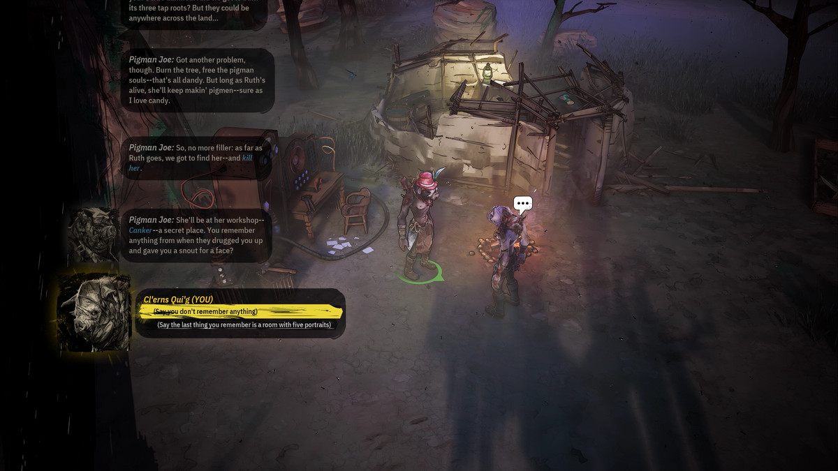 Il porco di Weird West in conversazione