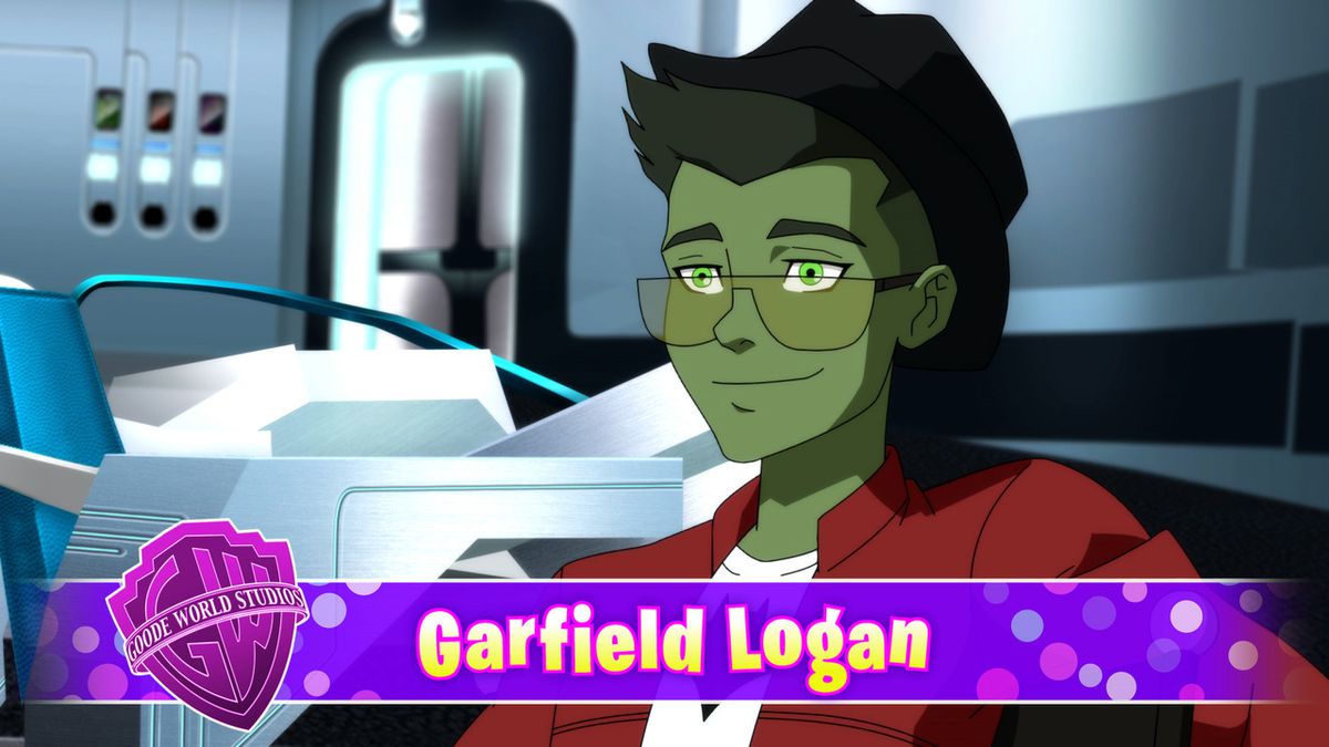 Garfield Logan indossa un bel cappello in Young Justice.