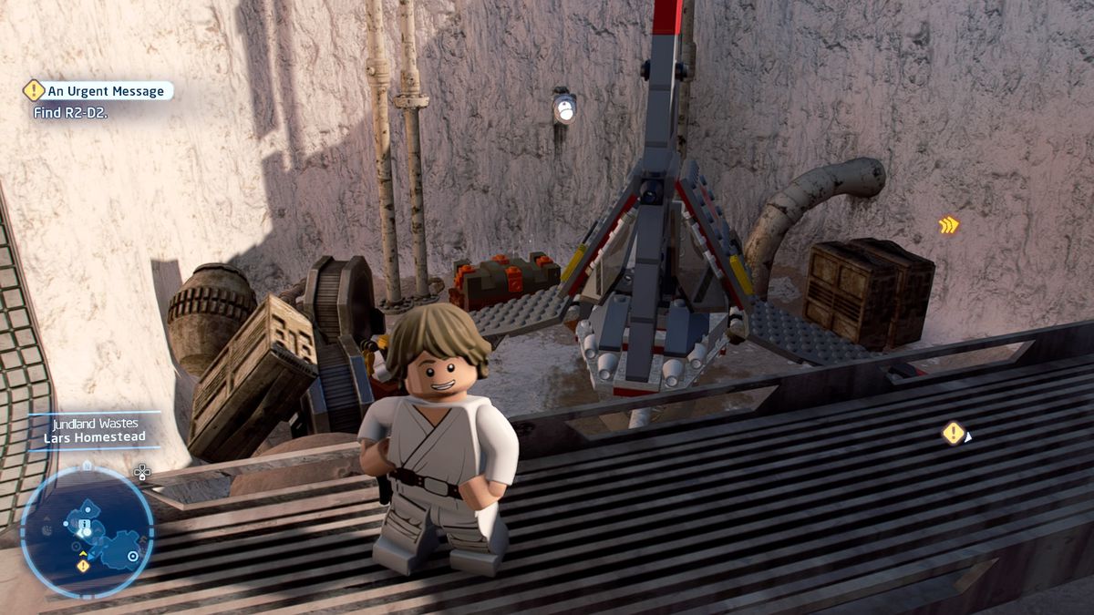 Skyhopper T-16 di Luke in Lego Star Wars: The Skywalker Saga
