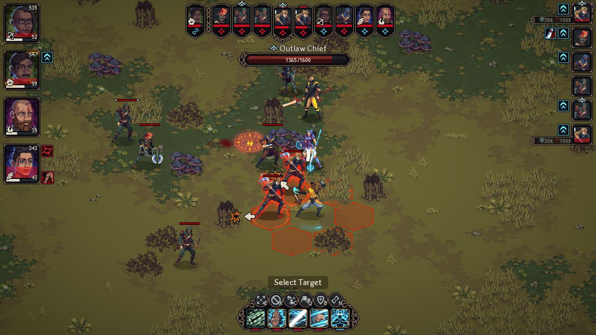 The Iron Oath - una battaglia ha luogo tra mercenari e banditi