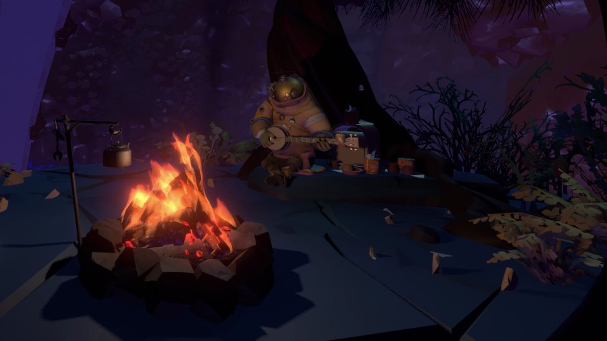 Outer Wilds trova Riebeck a Brittle Hollow