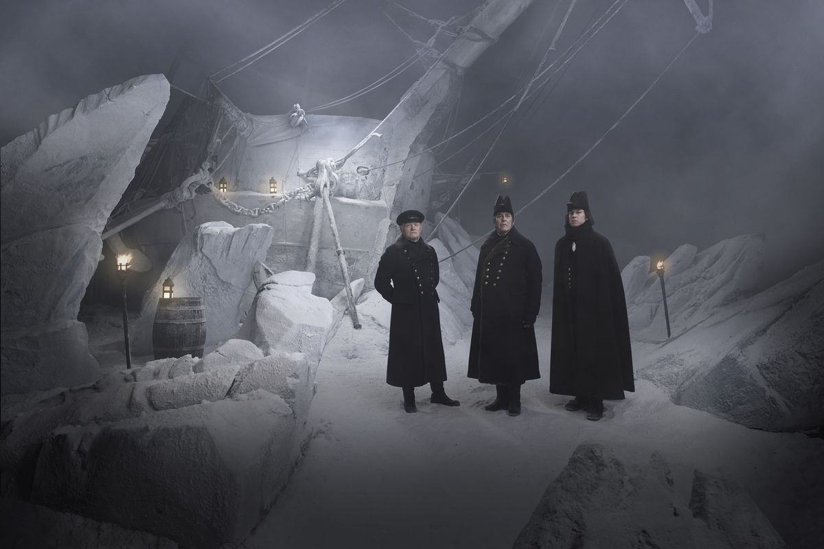 Il cast principale di The Terror.