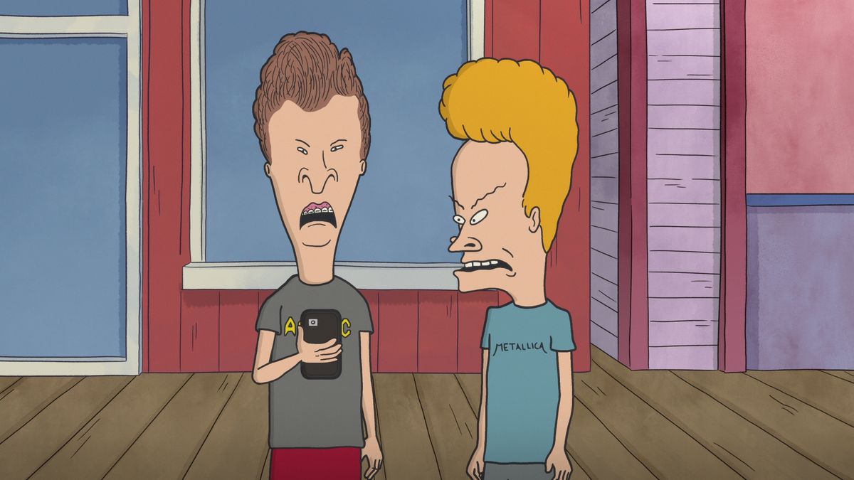 Beavis e Butt-Head in Beavis e Butt-Head fanno l'universo.