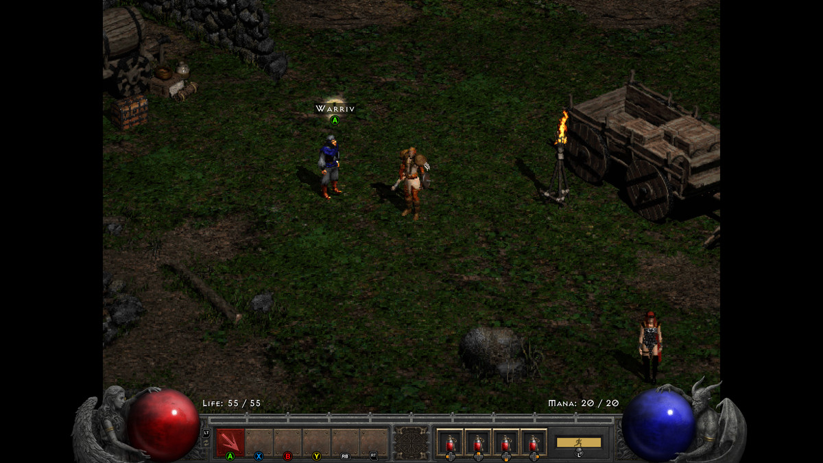 Grafica legacy Diablo 2: Risorto
