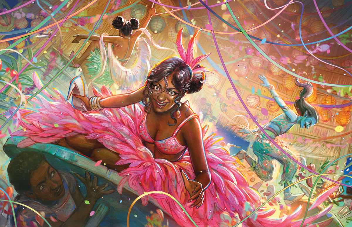 Illustrazione di Journeys through the Radiant Citadel